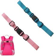 Borsa per bambini - 2 pezzi - Cinturino regolabile - Nylon - Resistente alla pressione - Facile da pulire - 32 cm - Cinturino per borsa