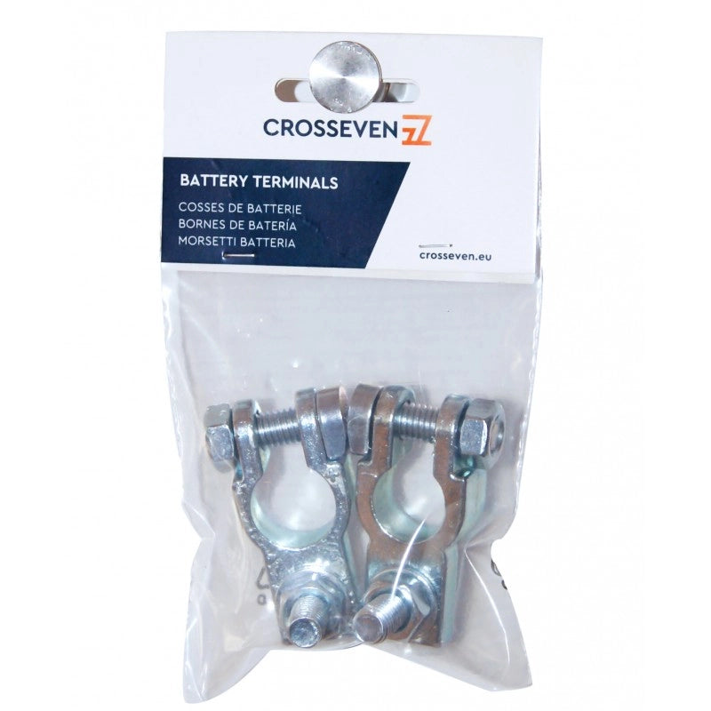 MORSETTO BATTERIA ZINCATO DADO M10-