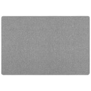 Runner in Moquette | Runner Tappeto Grigio chiaro 100 x 150 cm
