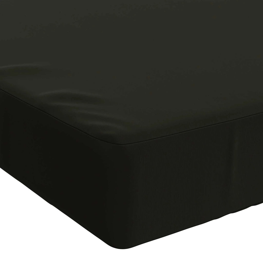 Cuscini per Panchina a 2 Pezzi SOEST 2 pz 100% Poliestere Nero 949865