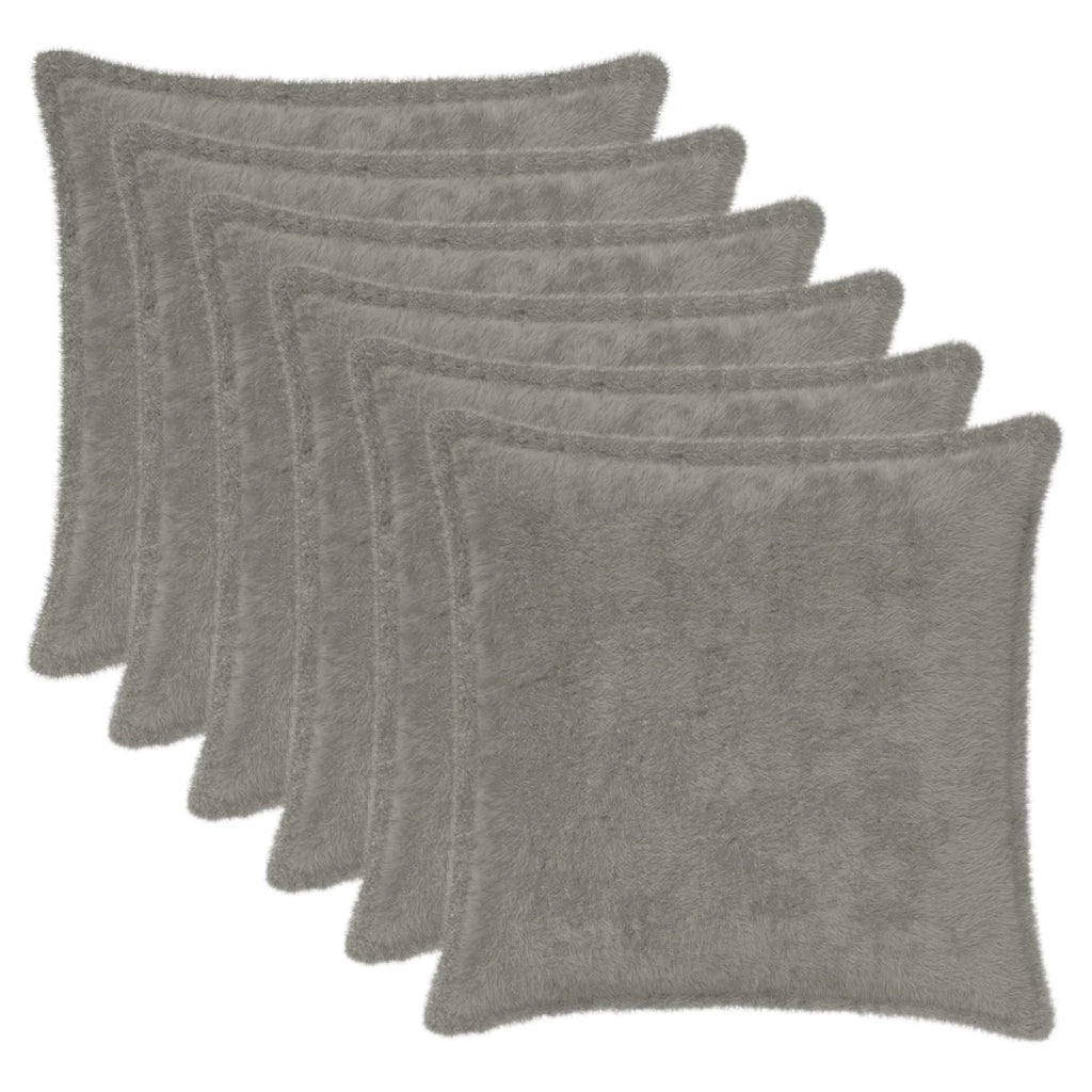 Federa 6 pz HOUTEN Grigio Chiaro 35 x 35 cm 916638