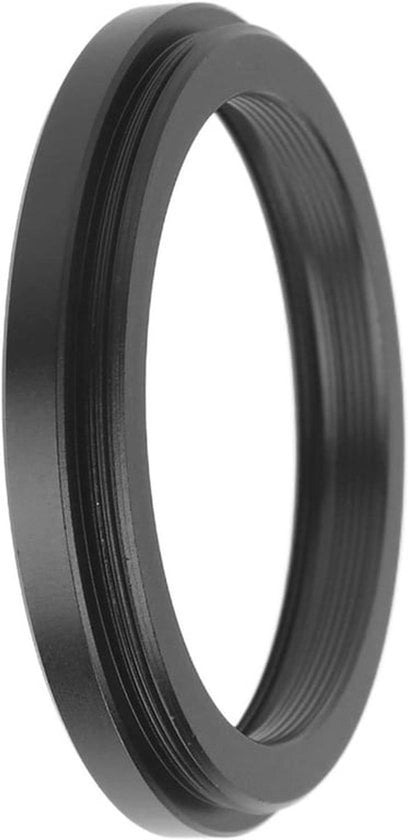 Adattatore per Telescopio - M42 Maschio a M48 Maschio - Adattatore per Matting Trattamento - Alluminio - Filtro Lente - M42x0.75mm a M48x0.75mm - Adatto per Telescopi - Nero