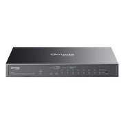 Tp-link omada es210gp switch di rete gestito l2 gigabit ethernet (10/100/1000) supporto power over ethernet (poe) guida din nero - 168491