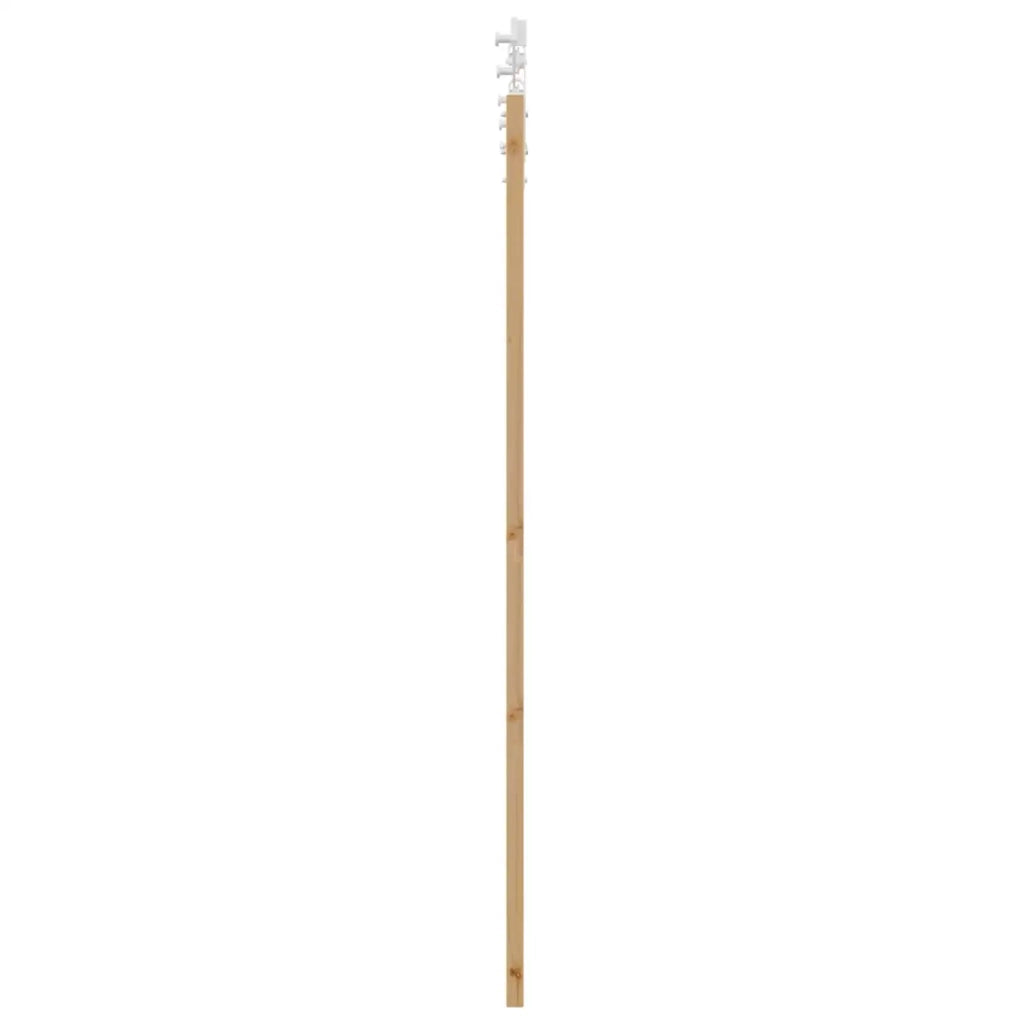 Porta scorrevole Naturale e Bianco 86 x 198,5 cm 3445429