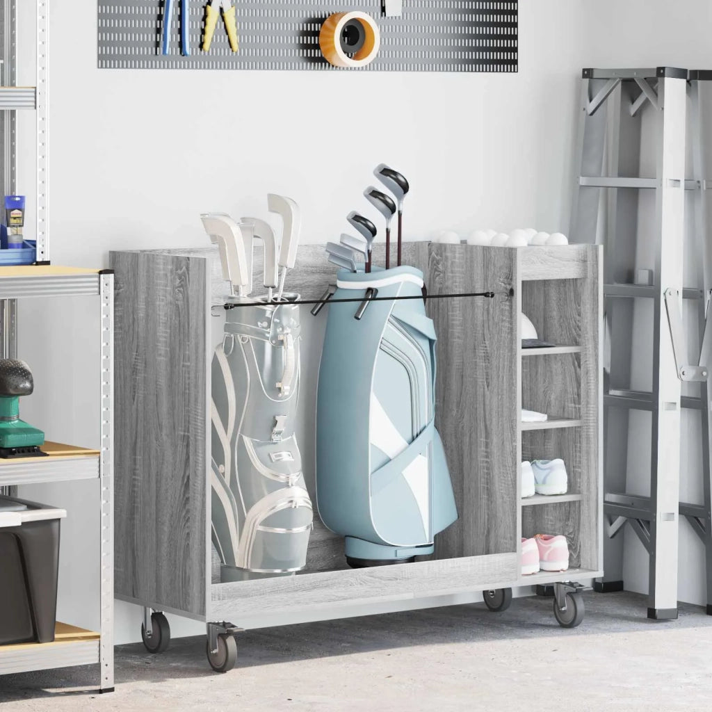 Armadio per Golf con ruota Grigio Sonoma 120 x 45 x 98 cm CFW7268266