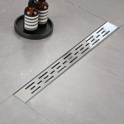 Douchegoot in acciaio inossidabile - 80 cm