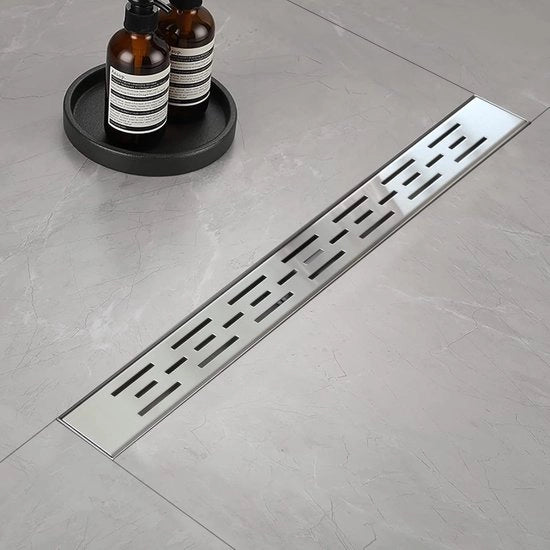 Douchegoot in acciaio inossidabile - 80 cm