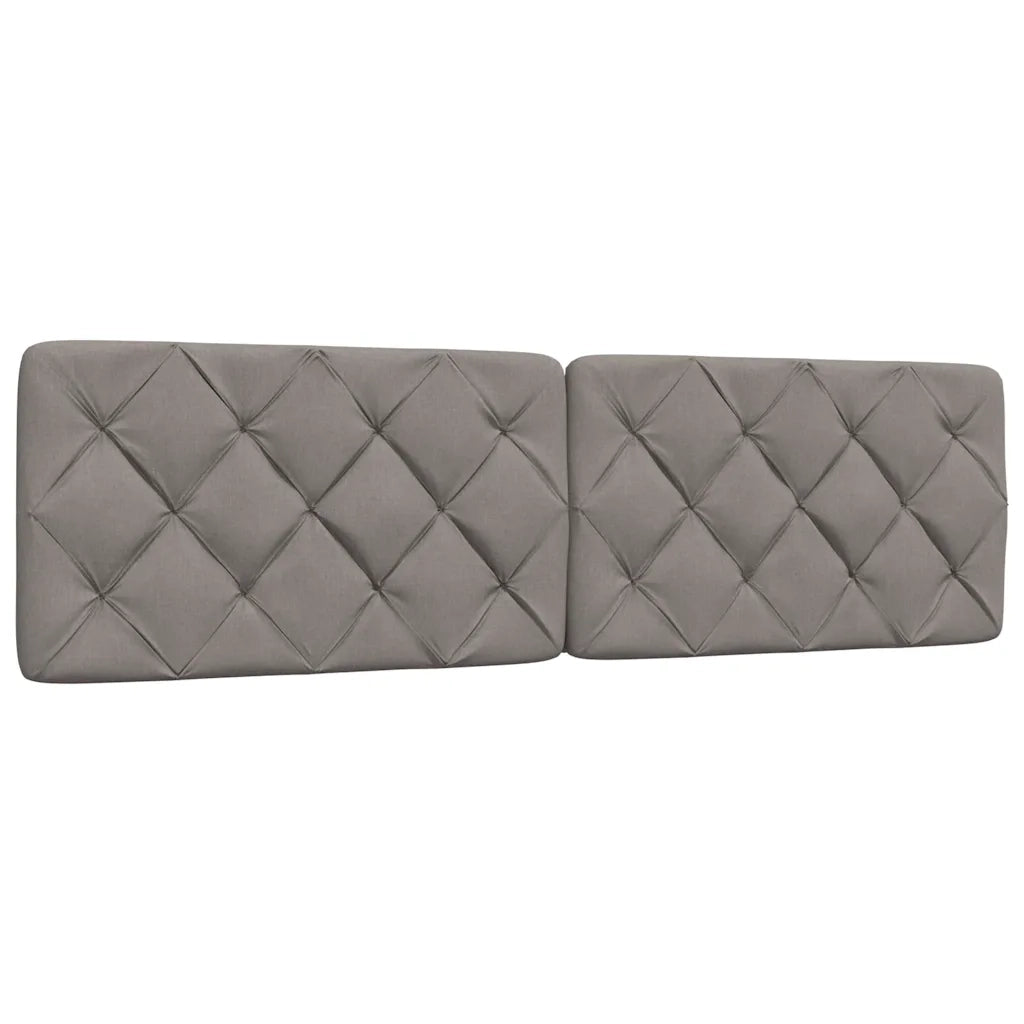 Cuscino Testiera Tortora 180 cm in Tessuto 4019237