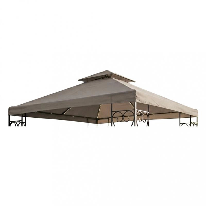 TELO BOSTON PER GAZEBO 3 X 3 MT TORTORA