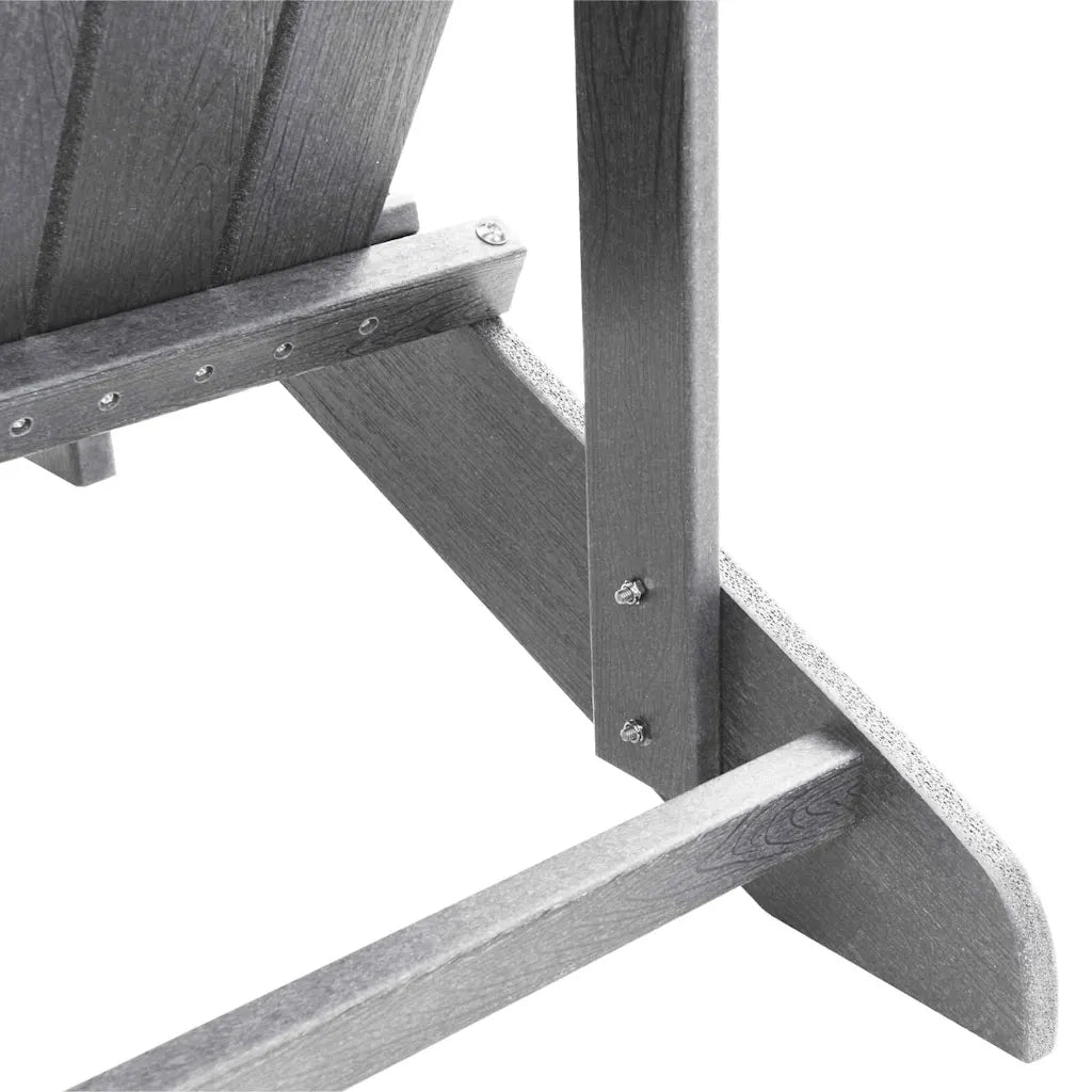 Sedia Adirondack Grigio chiaro 82 x 74 x 92 cm HDPE 42006632