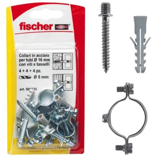 FISCHER COLLARI D20 K FISSATUBI - CONF. 4PZ
