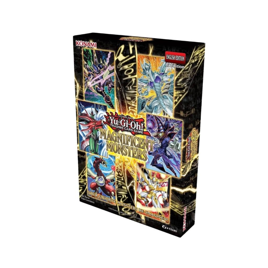 Yu-Gi-Oh! I Magnifici Mostri Tuckbox 3 buste in italiano,Konami, Eta 6+