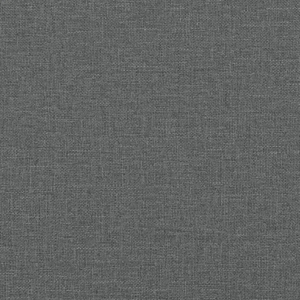 Cuscino Testiera Hvar Grigio Scuro 152 cm in Tessuto 374629
