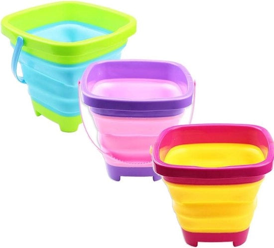Emme Telescopica per Bambini con Silicone Inclinabile per Spiaggia e Camping