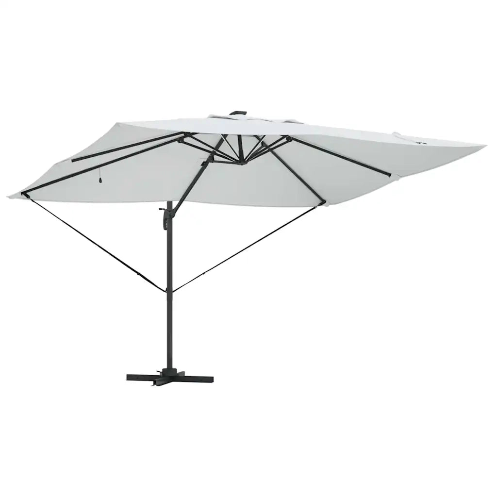Ombrello | Parasolne Sabbia 352 x 251 x 265 cm Poliestere e Alluminio