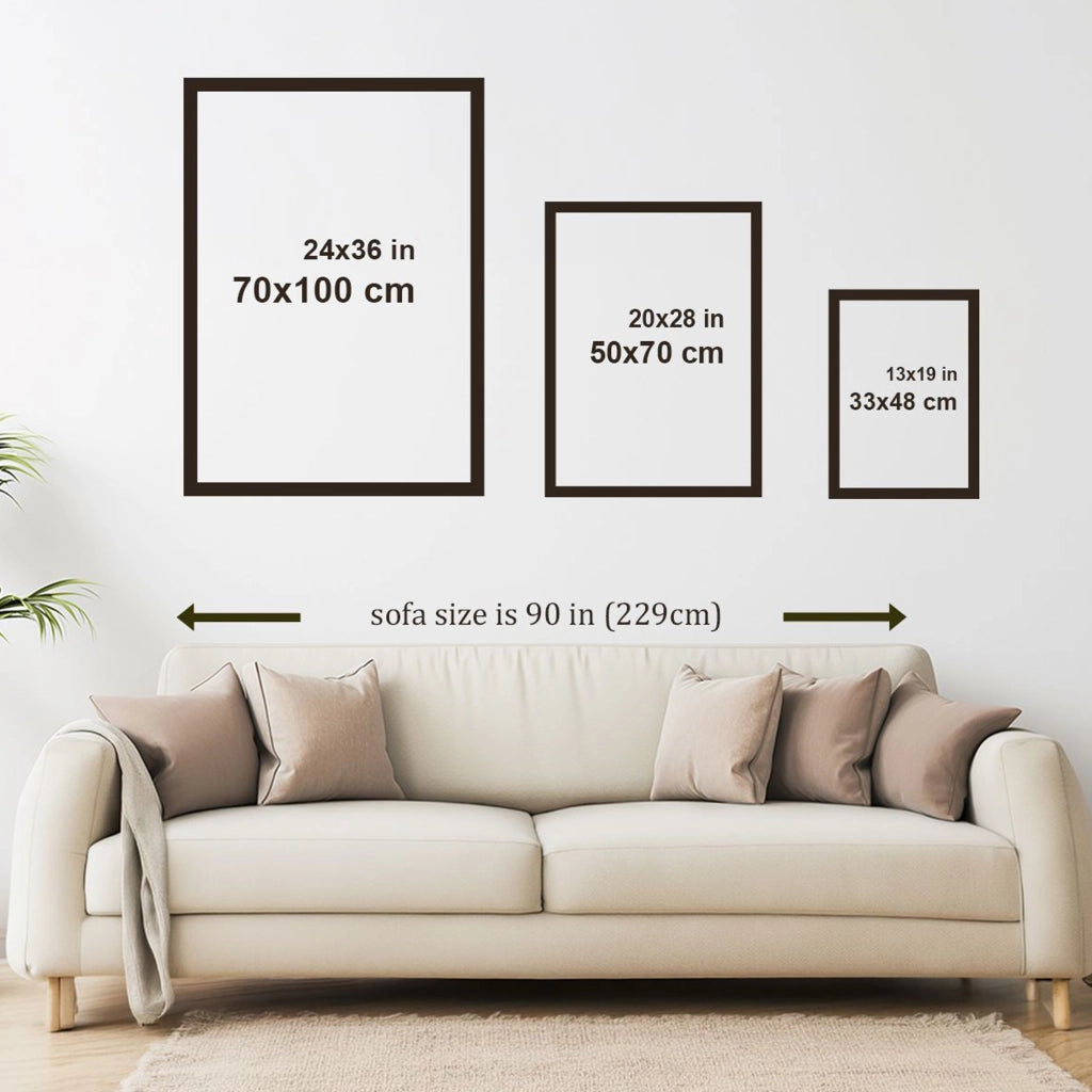 Melada, Quadro Materiale Struttura in Legno Nobilitato, 33x48h cm Multicolore