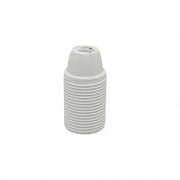 PORTALAMPADA FILETTATO E14 Colore Bianco - LAMPO