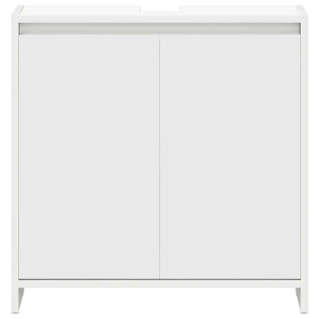 Mobile da Bagno Bianco 60x33x60 cm in Legno Multistrato 802642