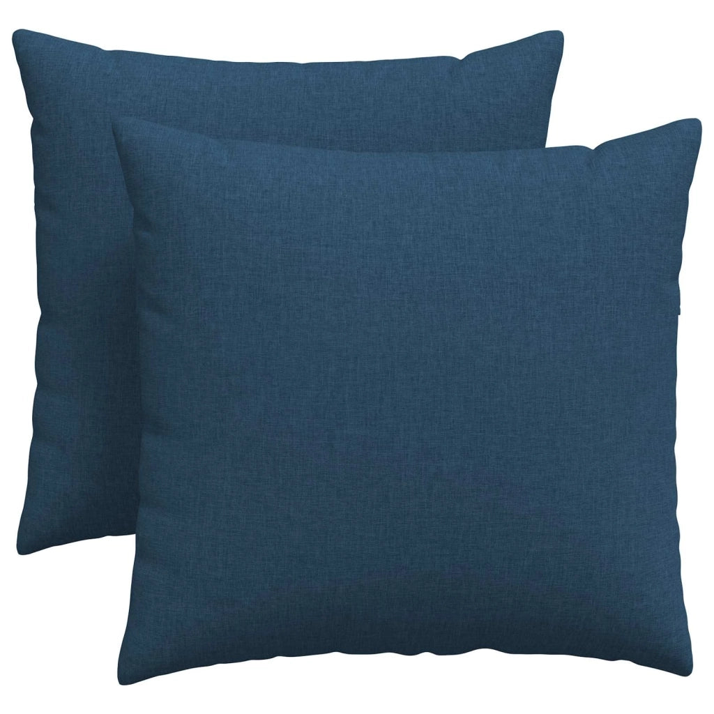 Cuscini da Divano 2 pcs Blu 45 x 45 cm Tessuto 42013919