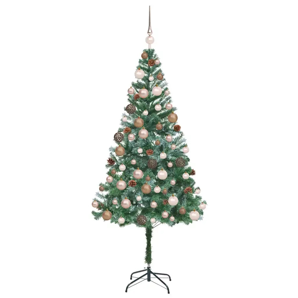 Albero di Natale artificiale Verde 180 cm PVC e Acciaio 3396712
