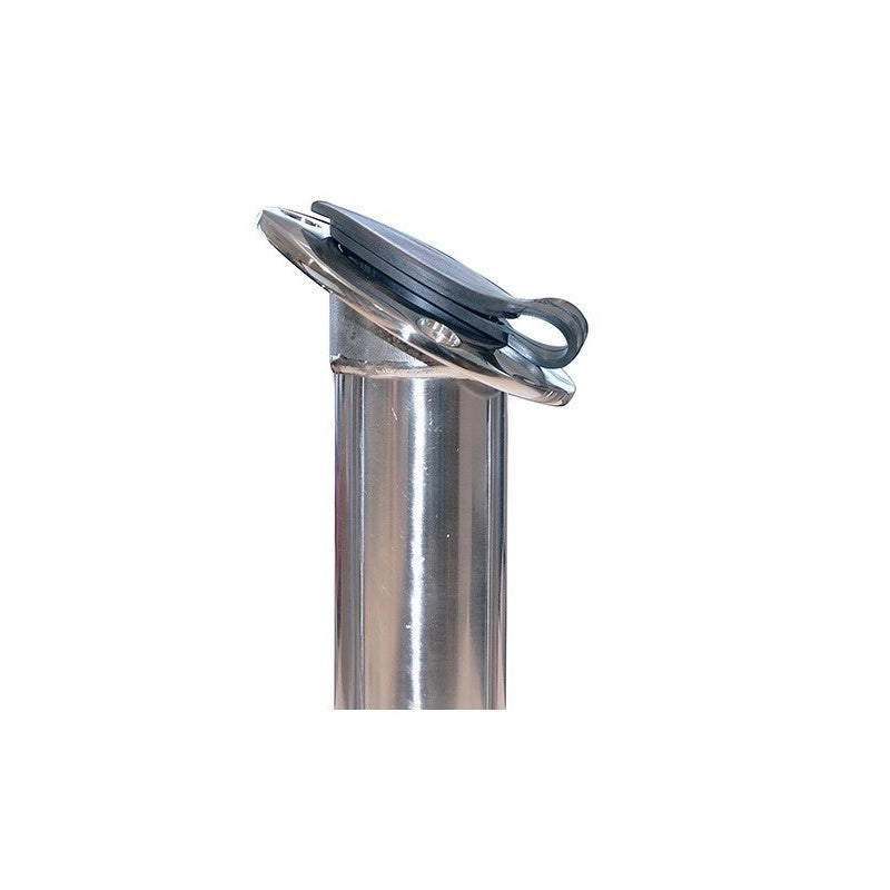 PORTACANNA INOX INCLINATO 30°
