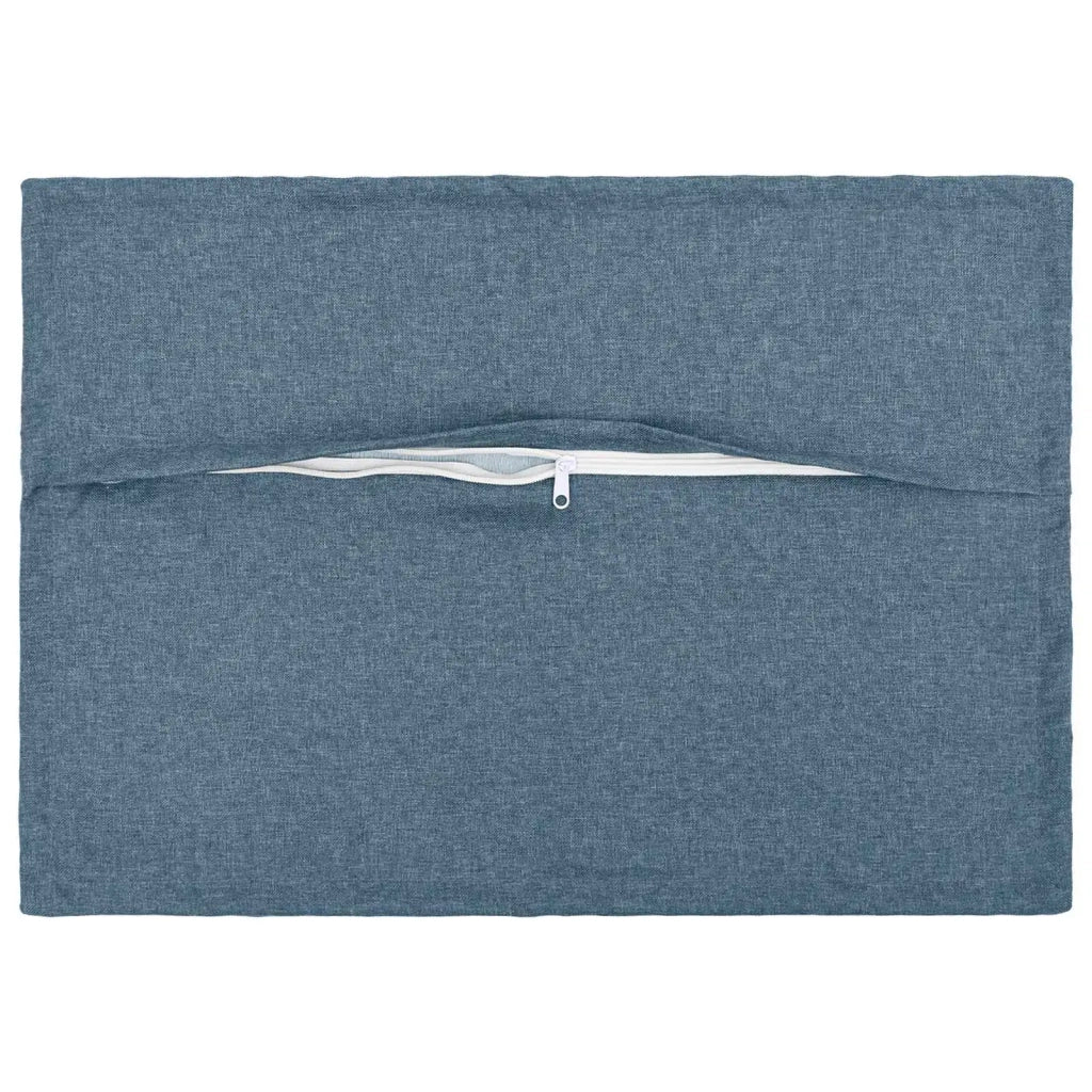 Cuscino con cuscino HOUTEN 2 pz Blu jeans Lino 935499