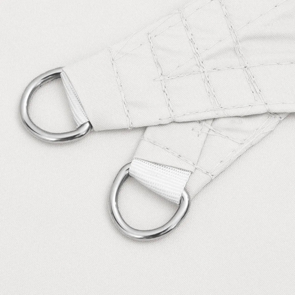 Parasole a vela | Telo Ombra | Vela da ombra Oxford Triangolare 5x5x6 m Bianco