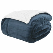 Coperta Blu navy 220 x 240 cm Panno