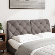 Cuscino Testiera Tortora 140 cm in Tessuto 4019223