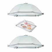 Porta cibo pieghevole - Ombrello per cibo - Coperchio - Copertura antimosche - Schermo a maglia fine