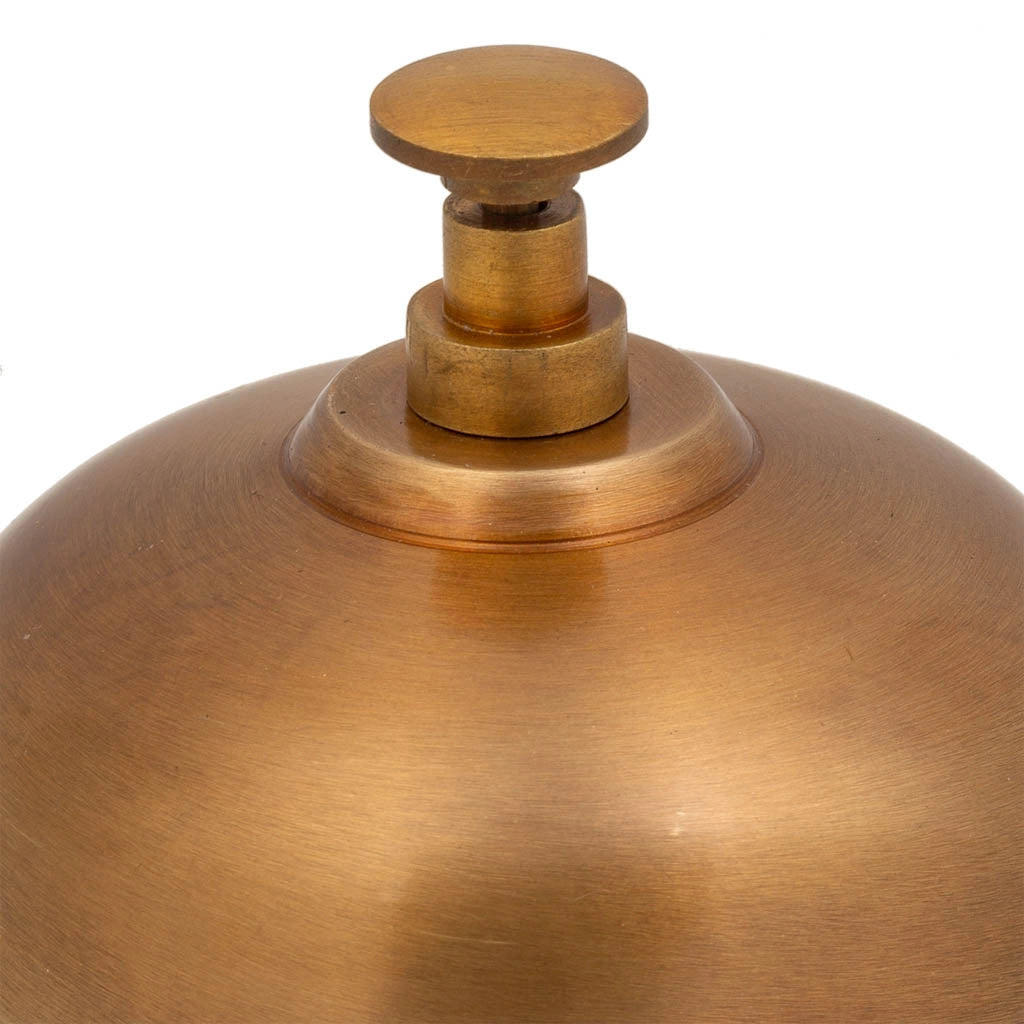 Campana in metallo dorato d10