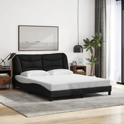 Giroletto senza Materasso-Struttura Letto Hvar Nero 160x200 cm in Tessuto