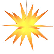 Luce di Natale con LED-Luci decorative natalizie Pieghevole Gialla 100 cm