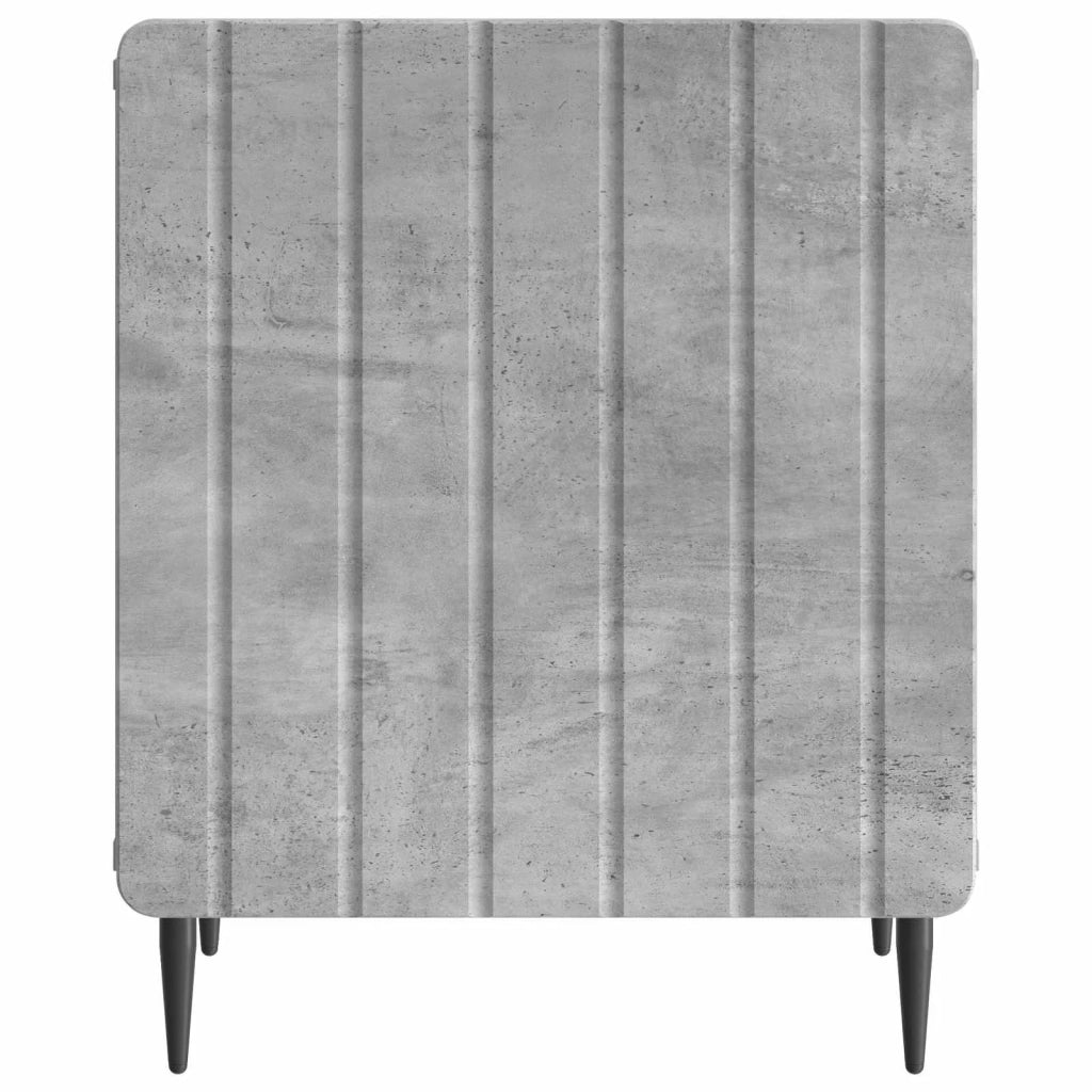 Armadio da Notte Grigio Cemento 43 x 34,5 x 52 cm 894341