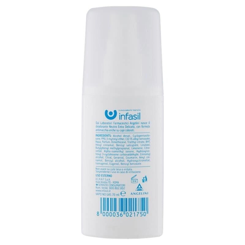 INFASIL DEODORANTE VAPO EXTRA DELICATO DA 75 ML