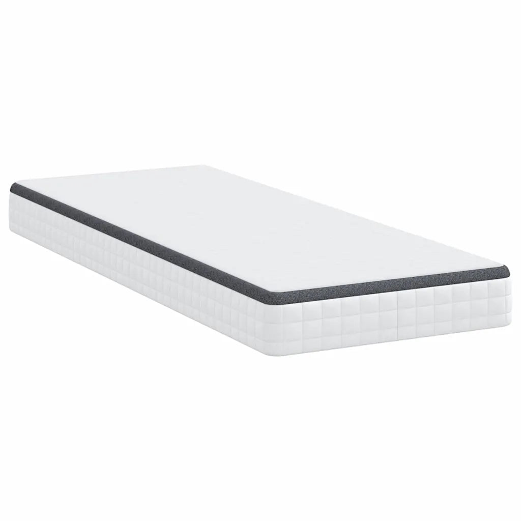 Materasso-Materasso per letto Bianco e Grigio 70 x 200 cm Molla Bonell