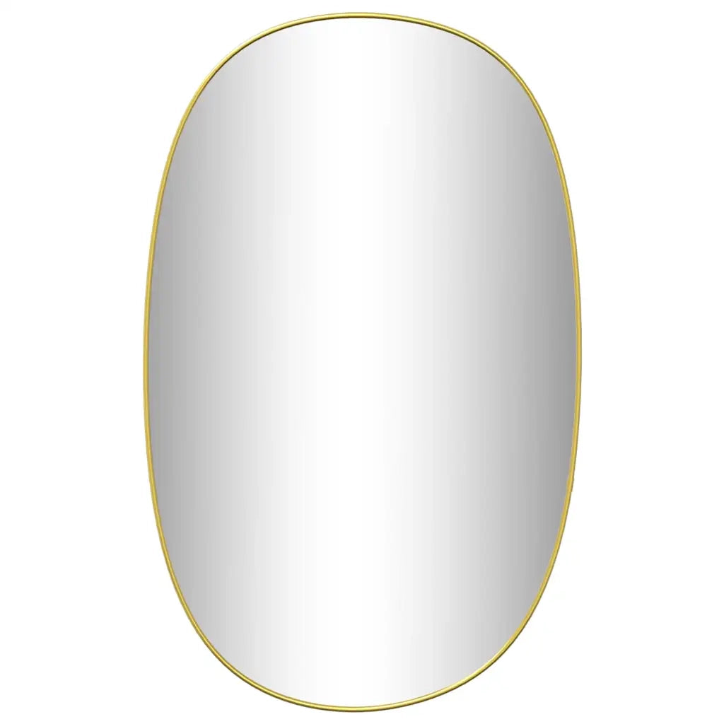 Specchio da Parete | Specchio decorativo Dorato 70x45 cm