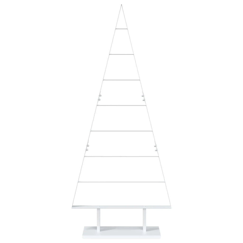 Albero di Natale in metallo KUOPIO 150 cm Acciaio Bianco 42053843