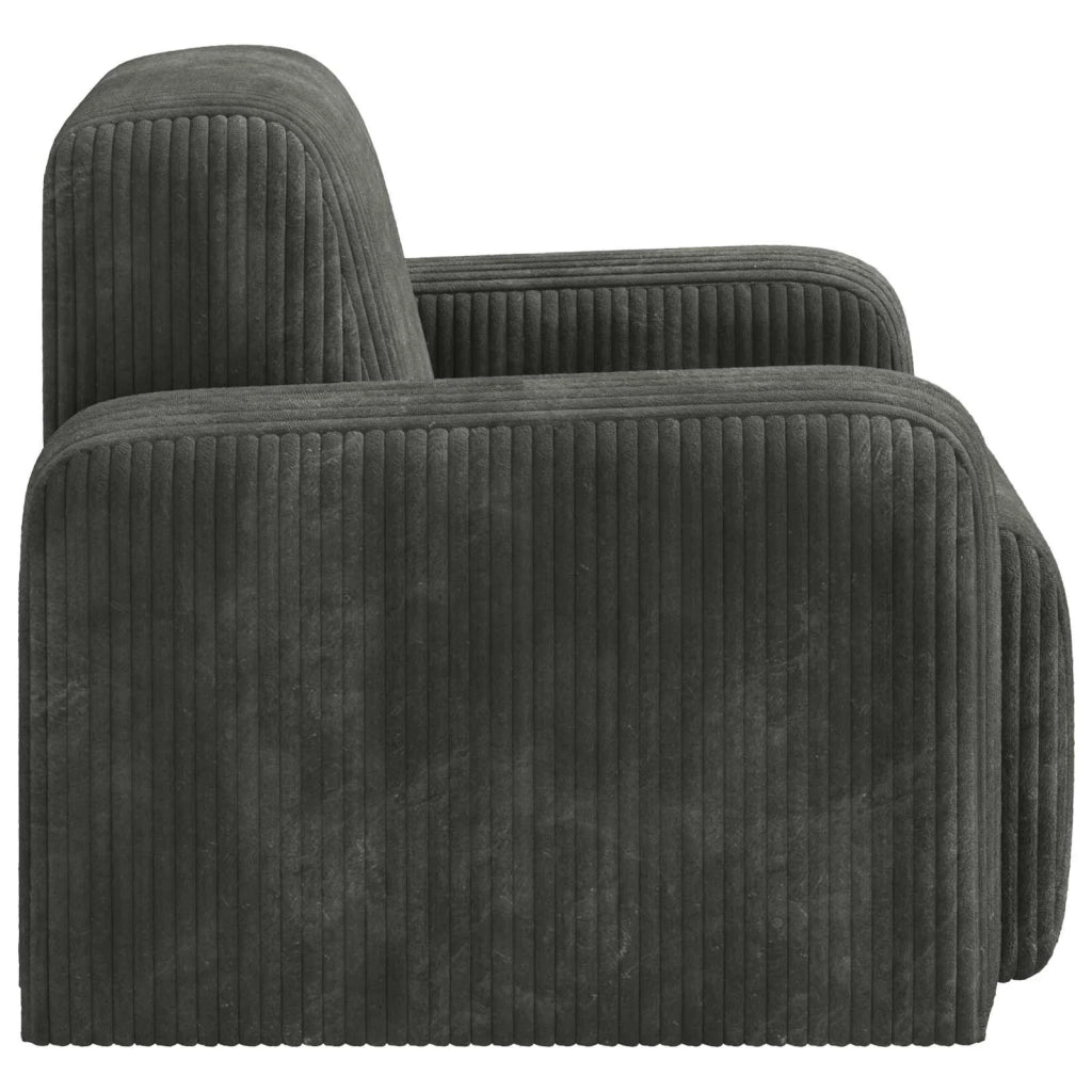 Divano Sedia-Poltrona Antracite corduroy