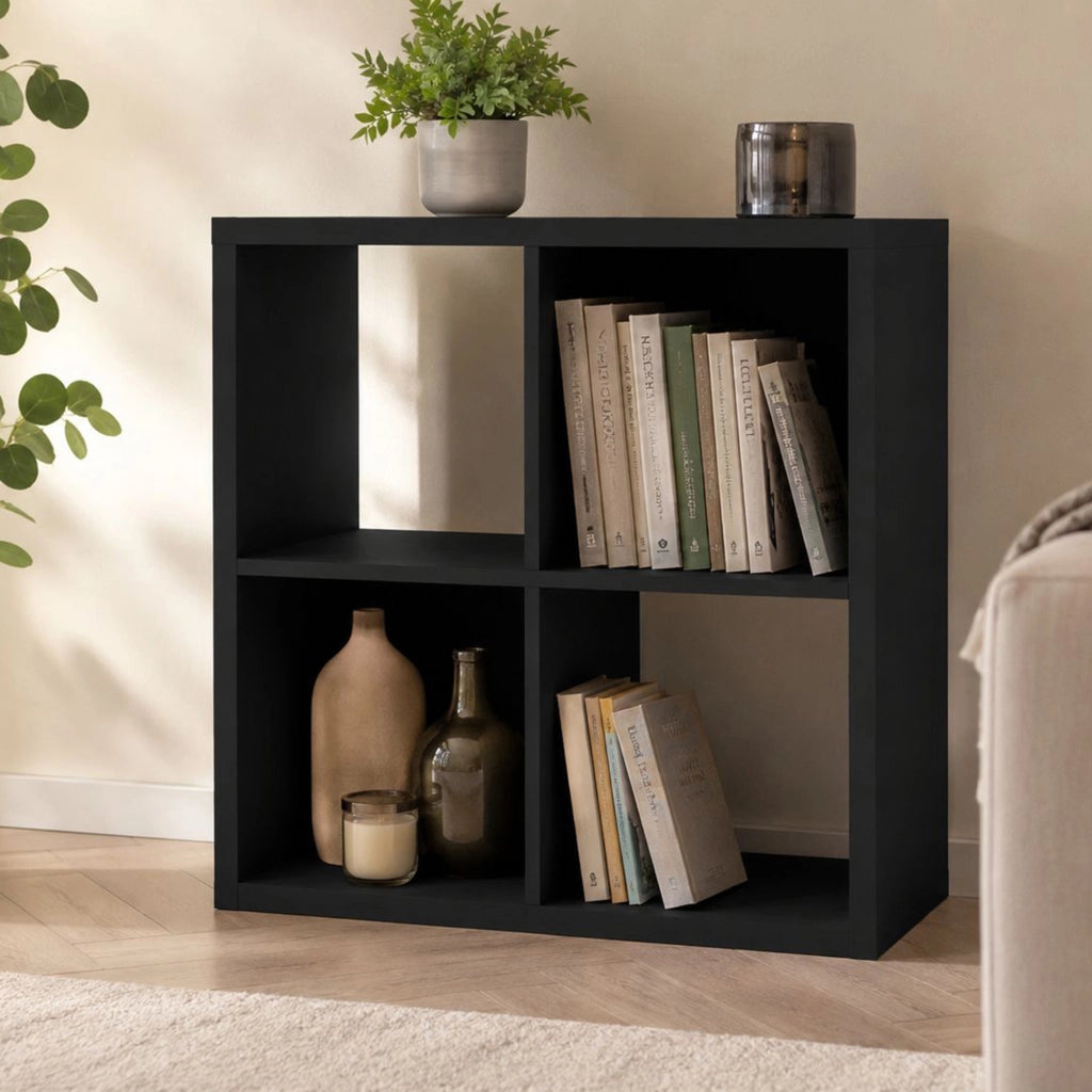 Biblioteca Liha, Libreria 2 Ripiani, 61x30x61h cm Beige