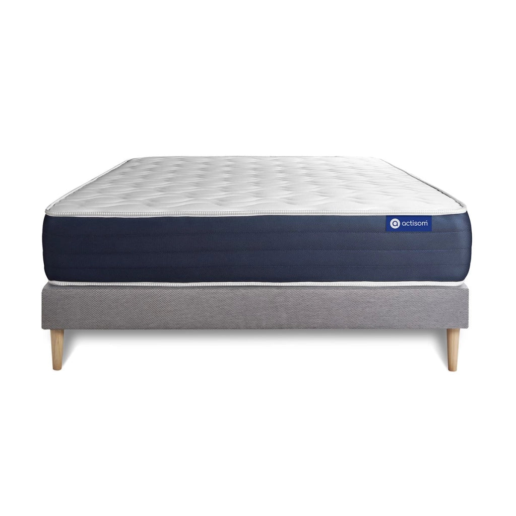 Kit rete e materasso Actiflex sleep 135x200cm - Spessore : 22cm - Molle insacchettate e memory foam - Bilanciato -