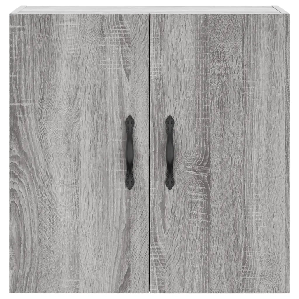 Mobile Pensile Grigio Sonoma 60x31x60 cm in Legno Multistrato 829962