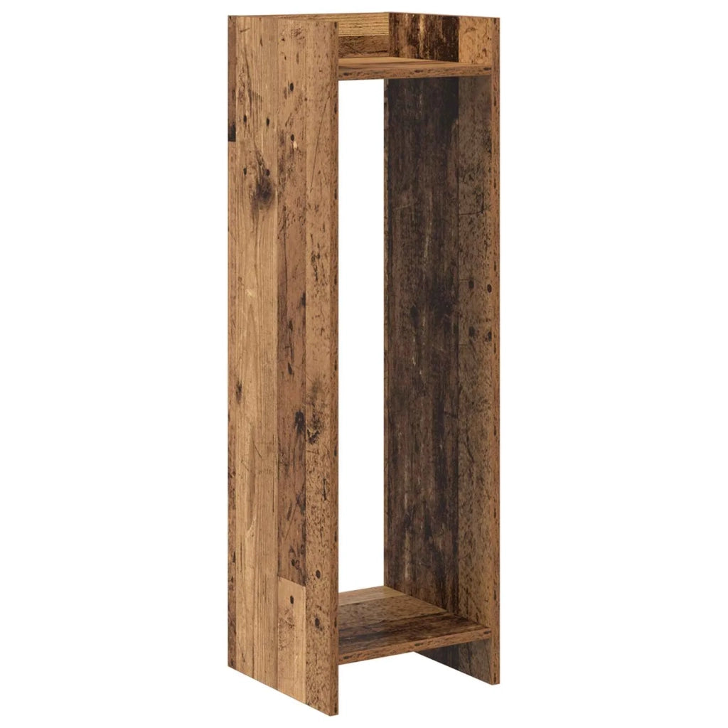 Supporto per piante 2 pz Legno antico 30 x 30 x 100 cm 899575