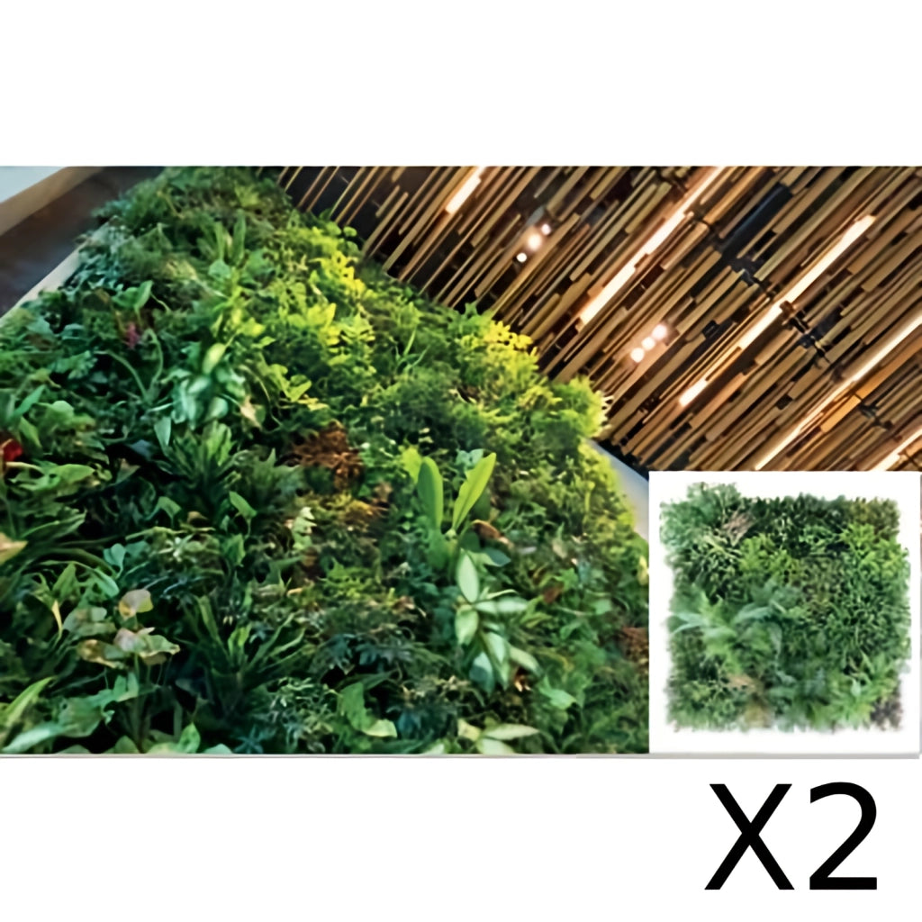 SIEPE ARTIFICIALE PANNELLO 100X100CM PLANT
