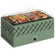 Barbecue Portatile a Carbone ¨C Minimal ¨C Verde Chiaro