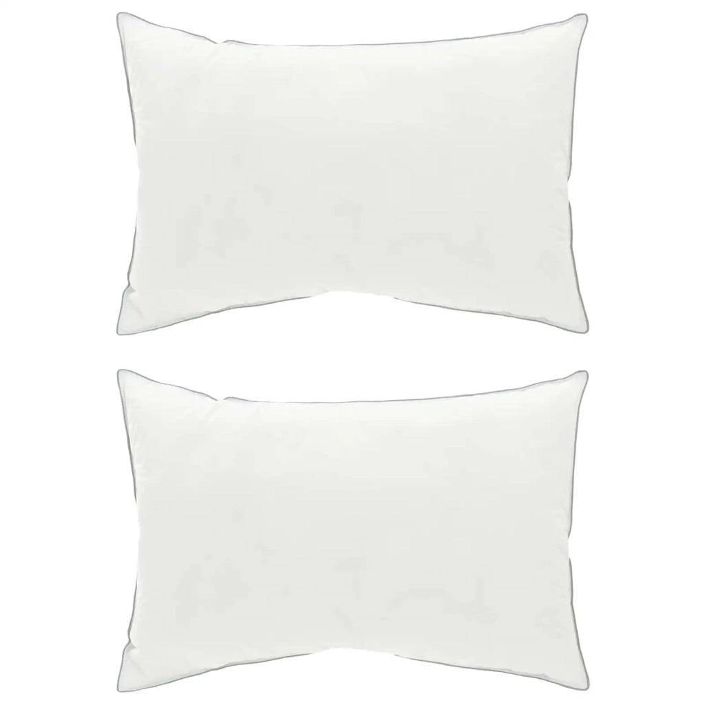 Cuscino 2 pcs 50 x 75 cm Lana Australiana Bianco 42042907