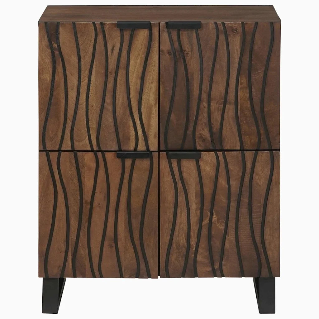 Armadi e Supporti per Storage di Media Marrone CFW1772263