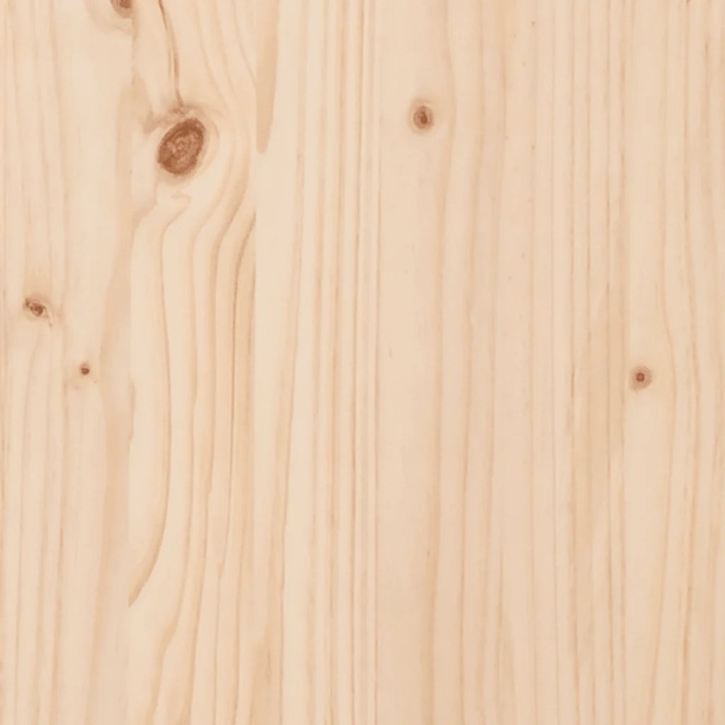 Giroletto-Struttura Letto in Legno Massello 90x190 cm Single 837964