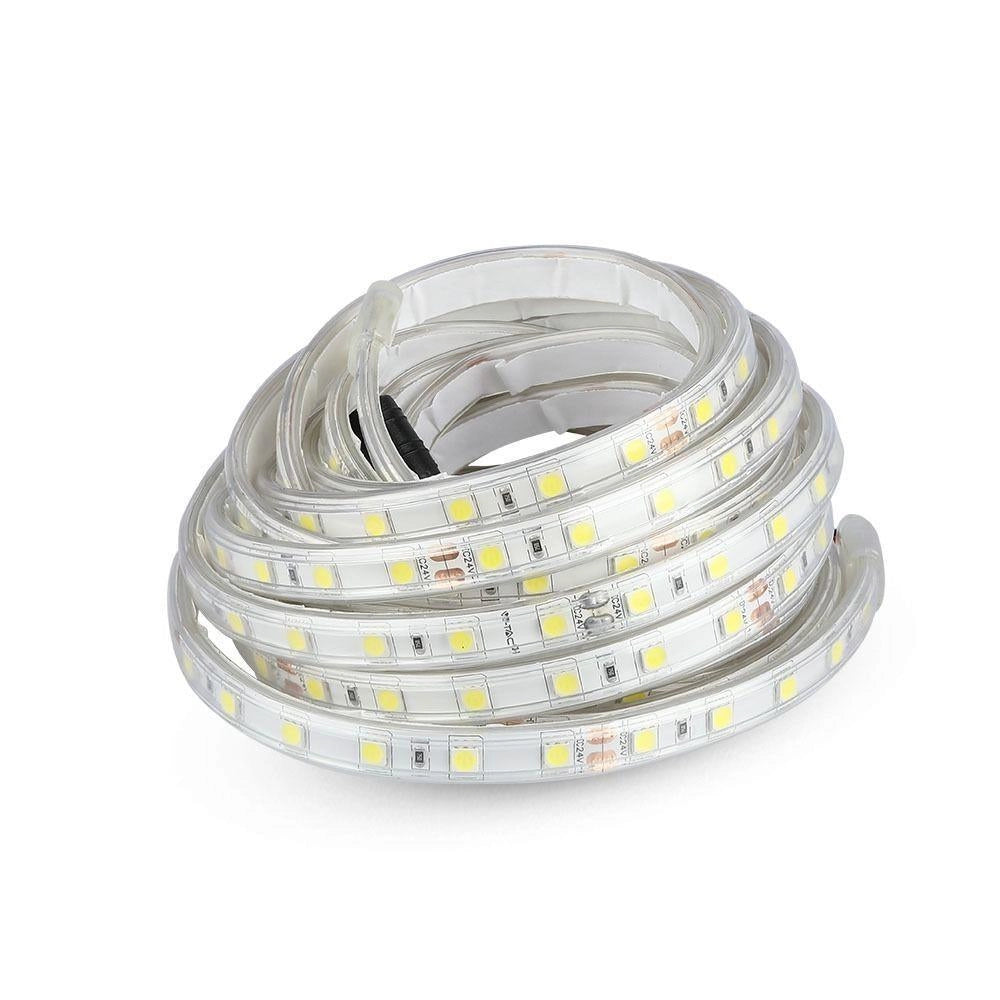 V-TAC Striscia LED 24V IP65 SMD5050 60LED/m 10W/m 6400K 5m