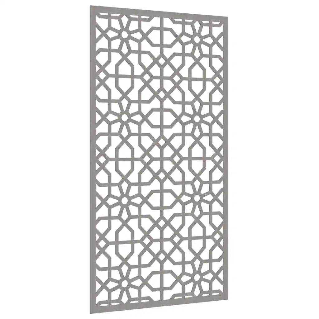 Decorazione Muro da Giardino 105x55 cm Moresco Acciaio Corten CFW1734860